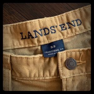 Lands End corduroy pants, 32x32. 3/$33